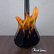 Spector USA Custom NS-2 Hot Rod Series Painted by Dan Lawrence Electric Bass Guitar - Hot Rod #10 - CHUCKSCLUSIVE - #1702