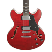 Sire H7 Larry Carlton Semi-Hollow Body Electric Guitar - See Through Red