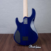 Ernie Ball Music Man Ball Family Reserve StingRay 5 HH 5-String Electric Bass Guitar - Paua Blue Burst - #F93711