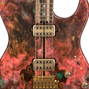 ESP Exhibition Limited Throbber CTM FL Electric Guitar - Natural Amorous Brown