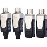 Xvive Audio U3D Dual Plug-On Wireless Audio System for Dynamic Microphones & Active Monitors