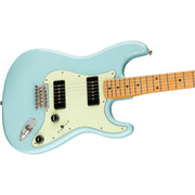 Fender Noventa Stratocaster Electric Guitar - Daphne Blue, Maple Fingerboard