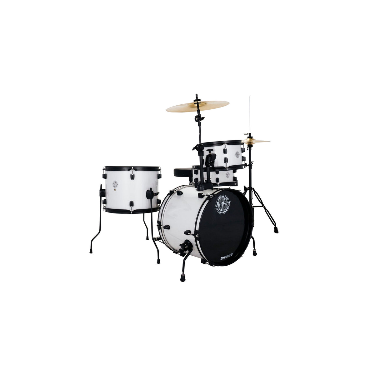 Ludwig Pocket Kit by Questlove - Sugar Sparkle