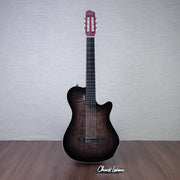 Godin MultiAc Grand Concert SA Nylon String Acoustic-Electric Guitar - Trans Black - CHUCKSCLUSIVE - #25313103