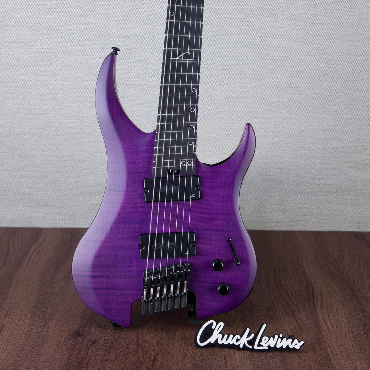 Legator G7FSS Ghost Super Shred Series Electric Guitar - Satin FM Purple