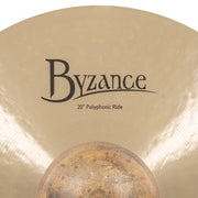 Meinl 20-Inch Byzance Traditional Polyphonic Ride Cymbal
