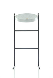Jumbie Jam Steel Drum Kit with Floor Stand - Silver Pan