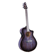 Breedlove Pursuit Exotic S Concert CE LTD Acoustic Electric Guitar - Blackberry