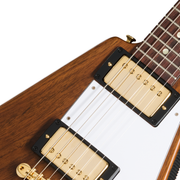 Gibson Custom 1958 Mahogany Flying V Reissue VOS Electric Guitar - Antique Natural