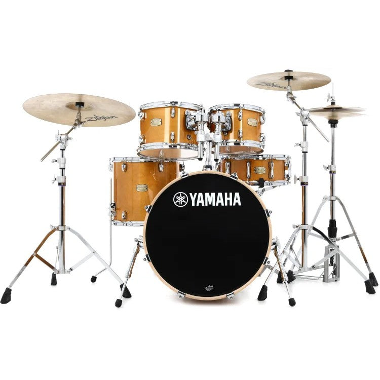 Yamaha Stage Custom Birch 5-Piece Shell Pack with 20-Inch Kick- Natural Wood