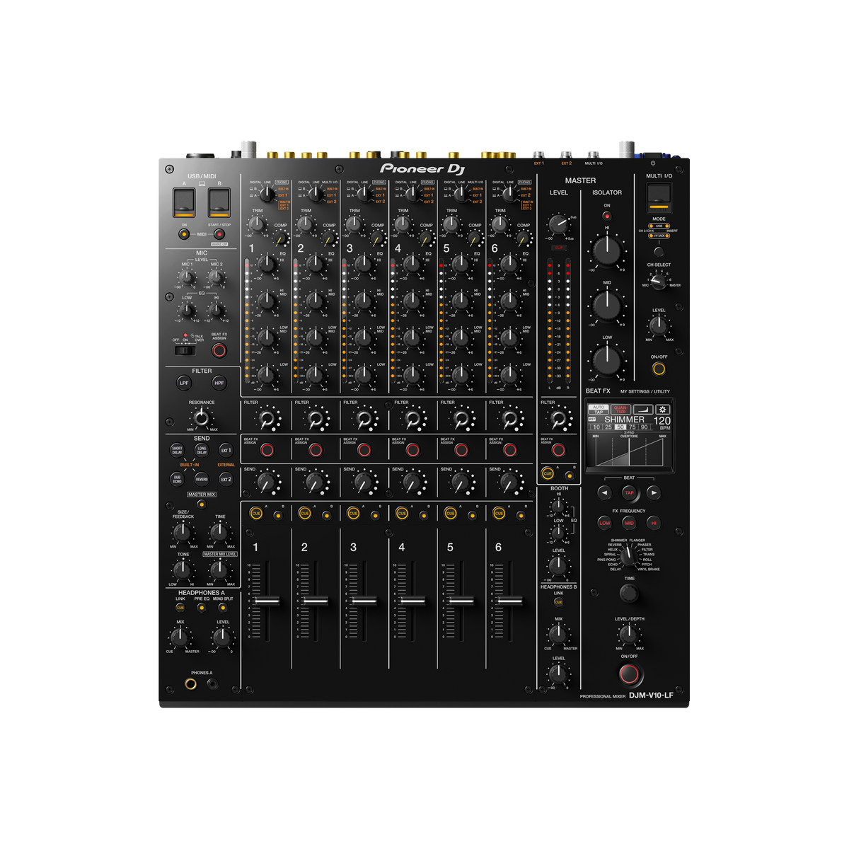 Pioneer DJM-V10-LF 6-Channel DJ Mixer