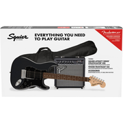 Squier Affinity Series Stratocaster HSS Pack - Charcoal Frost Metallic, Laurel Fingerboard