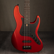 Brubaker JXB-4 Standard Bass Guitar - Tangerine Metallic