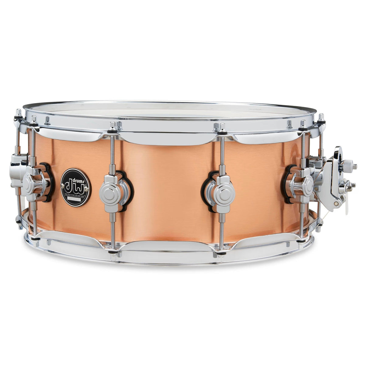 DW 5.5 x 14-Inch Performance Series Polished Copper Snare Drum