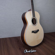 Taylor Custom Shop Grand Auditorium No Cutaway Lutz Spruce/Brazilian Rosewood Acoustic Electric Guitar - #1201206089