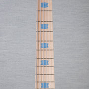 Spector Euro 6 LT Poplar Burl Over Ash 6-String Electric Bass Guitar - Faded Light Blue Gloss - CHUCKSCLUSIVE - #]C121NB23299