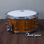 Tama 7 x 14-Inch S.L.P. G-Maple Snare Drum - Gloss Natural Zebrawood