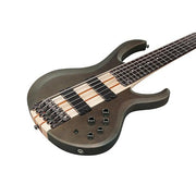 Ibanez BTB Standard 6-String Electric Bass Guitar - Transparent Gray Flat