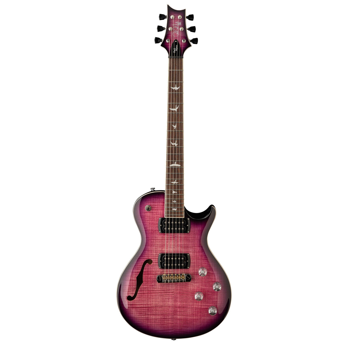 PRS SE Zach Myers Signature Semi-Hollowbody Electric Guitar - Elderberry Burst