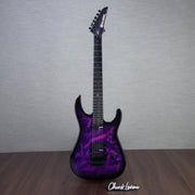 Badlands GX1 Holoflash HS Tremolo Electric Guitar - Holoflash Purple - #US23LP90092