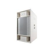 BASSBOSS Sublim8 Column PA Speaker wIth 18-inch Sub - White