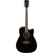Yamaha FGC-TA Transacousitc Acoustic Electric Guitar - Black