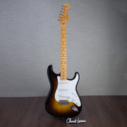 Fender Custom Shop Limited Edition 70th Anniversary 1954 Stratocaster NOS Guitar - Wide-Fade 2-Color Sunburst - #XN4145