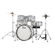 Pearl Roadshow Jr. 5-Piece Complete Drum Kit - Pure White