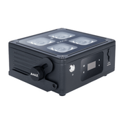 JMAZ MAD PAR 4IP 6PK 60W RGBWA+UV LED Battery Powered Outdoor Uplight Kit