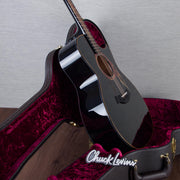 Taylor NAMM 2025 Custom #34 Hot Rod 3.0 C14ce Big Leaf Maple/Sitka Spruce Acoustic Electric Guitar - Black - #1202285098