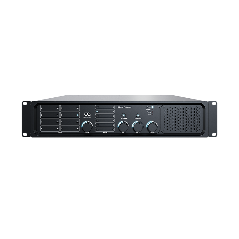 Optimal Audio Zone 8 8 Zone Audio Controller with DSP and WebApp