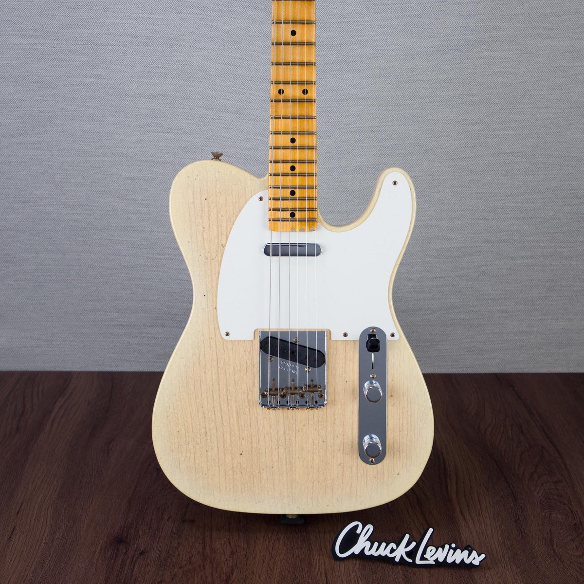 Fender Custom Shop 1959 Telecaster Journeyman Electric Guitar - Natural Blonde - #CZ578816