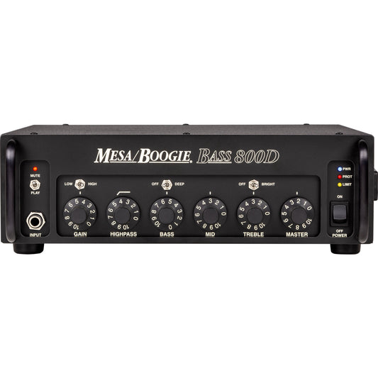 Mesa Boogie Bass-800D Black Metal Enclosure Tube Bass Amp