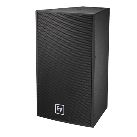 Electro-Voice EVF-1152D/94-BLK 15" Two-Way Passive Install Loudspeaker - 90°x40°, EVCoat