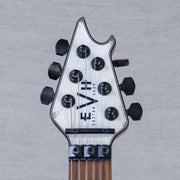 EVH Custom Shop Special Edition Wolfgang Stripes Electric Guitar - White/Black Stripes - #WG17642A