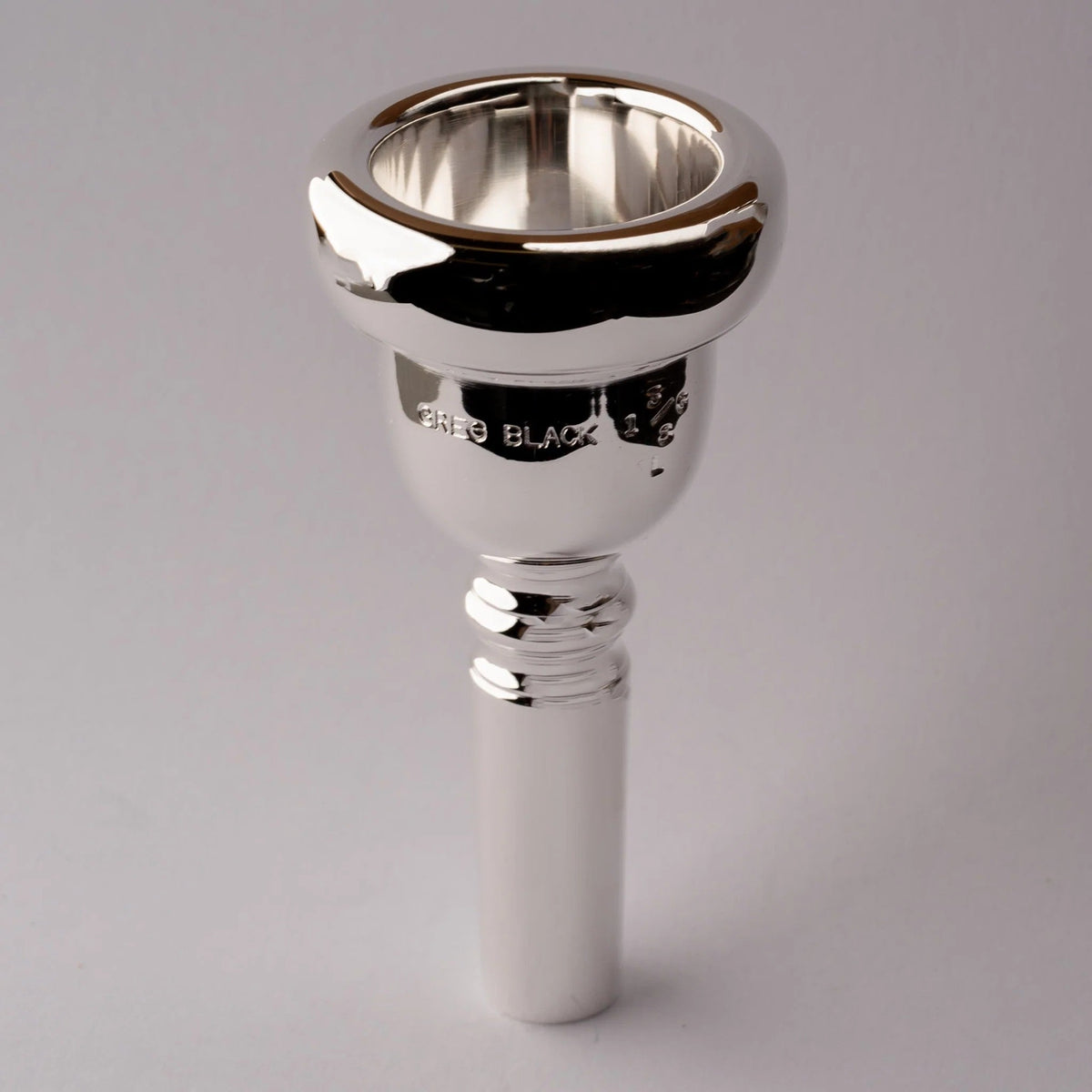 Greg Black 1-Piece Bass Trombone Mouthpiece - 1 3/8G