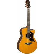 Yamaha A-Series AC1R Acoustic-Electric Guitar - Vintage Natural