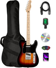 Fender Squier Affinity Telecaster - 3 Color Sunburst w/ Gig Bag