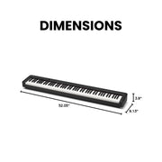 Casio CDP-S160 88-Key Compact Digital Piano w/ CS-46 Stand