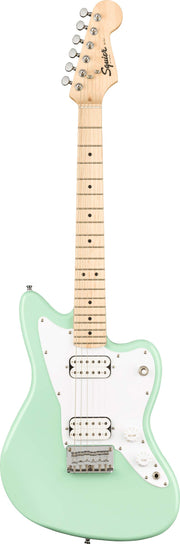 Fender Squier 3/4-Size Kids Mini Jazzmaster HH - Surf Green w/ Amplifier