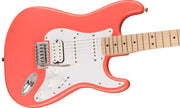Fender Squier Sonic Stratocaster HSS - Tahititan Coral w/ Frontman 10G Amplifier