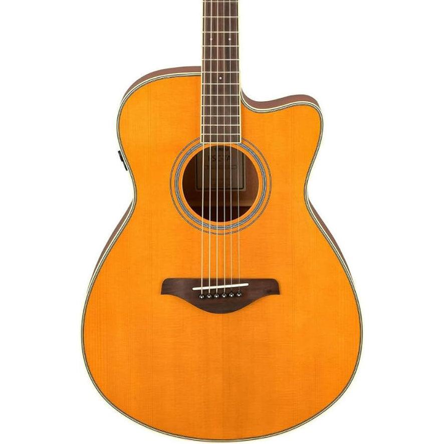 Yamaha FSC-TA TransAcoustic Cutaway Acoustic Electric Guitar - Vintage Tint