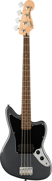 Fender Squier Affinity Jaguar Bass H - Charcoal Frost Metallic w/ Gig Bag