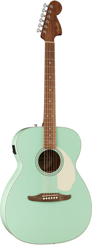 Fender California Standard Monterey E Acoustic-Electric Guitar - Surf Green w/ Hard Case
