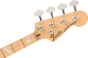 Fender USA Geddy Lee Jazz Bass - Black w/ ABS Molded Case