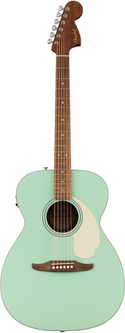 Fender California Standard Monterey E Acoustic-Electric Guitar - Surf Green w/ Gig Bag