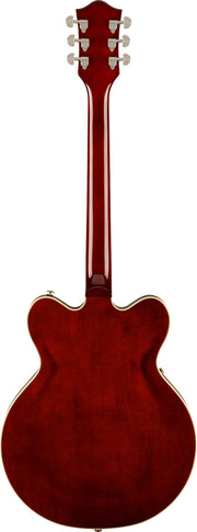 Gretsch G2622LH Streamliner Center Block Double-Cut Left-Handed Electric Guitar - Gunmetal w/ Strap
