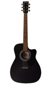 Berkeley ELEMENTARY-BKS Concert Cutaway Acoustic Guitar
