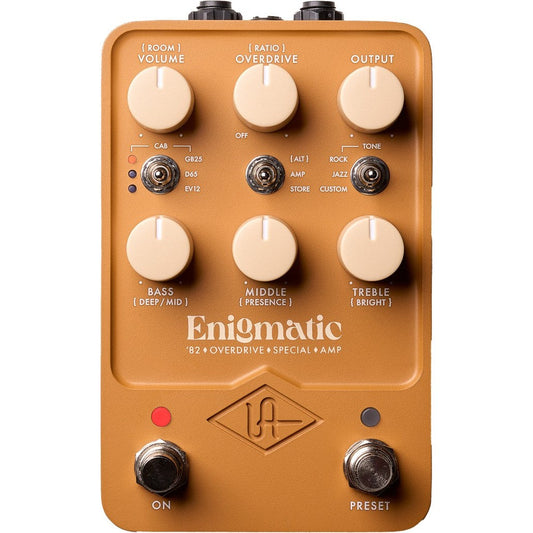 Universal Audio Enigmatic '82 Overdrive Special Amp Effects Pedal