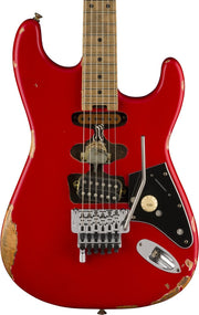 EVH Frankenstein Relic Series Electric Guitar - Maple Fingerboard, Red